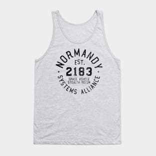 SSV Normandy | Mass Effect Athletic Shirt | Black Tank Top